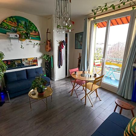 Canopee, Paisible, Chaleureux, Lumineux, Balcon Paříž Exteriér fotografie