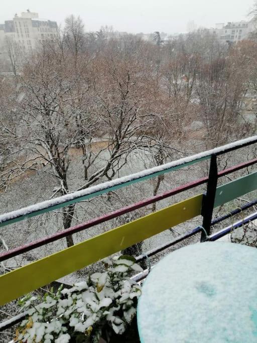 Canopee, Paisible, Chaleureux, Lumineux, Balcon Paříž Exteriér fotografie