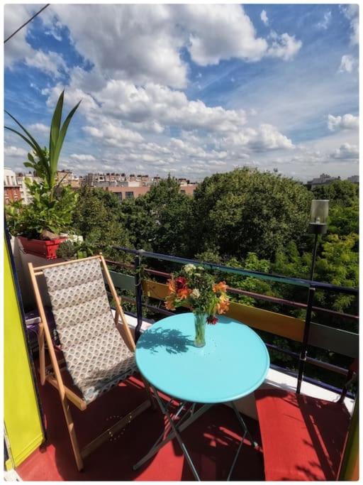 Canopee, Paisible, Chaleureux, Lumineux, Balcon Paříž Exteriér fotografie