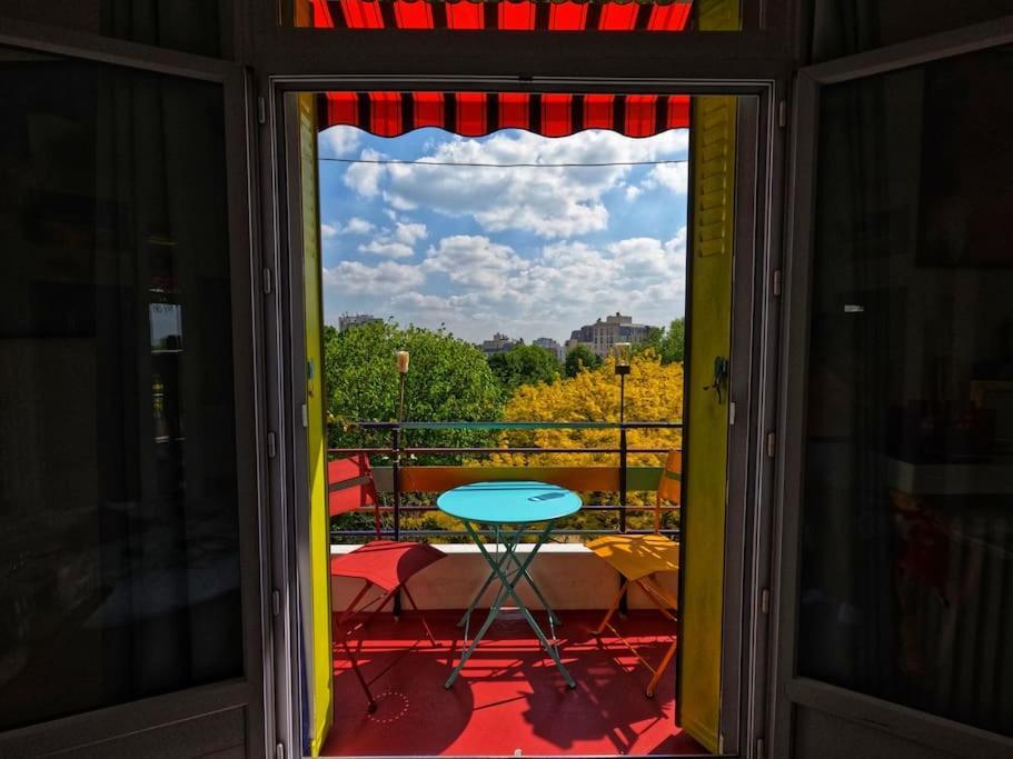 Canopee, Paisible, Chaleureux, Lumineux, Balcon Paříž Exteriér fotografie
