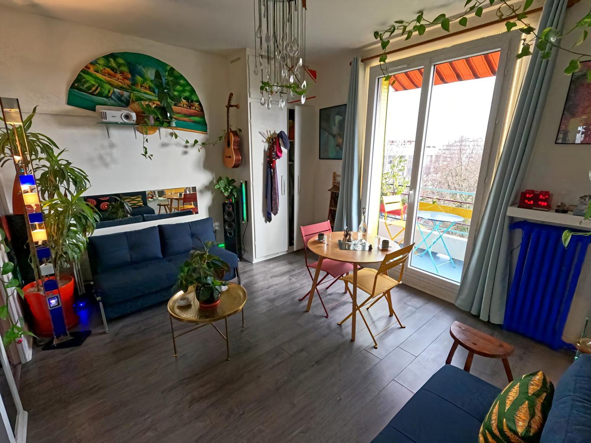 Canopee, Paisible, Chaleureux, Lumineux, Balcon Paříž Exteriér fotografie